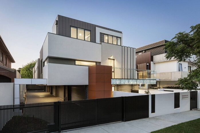 modern house facade